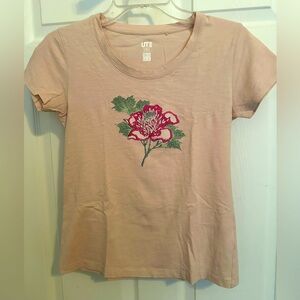 Uniqlo rose shirt - XS - worn once